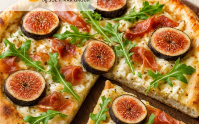 Receta Pizza de Higos con Jamón y Queso – Recipe Fig Pizza with Ham and Cheese